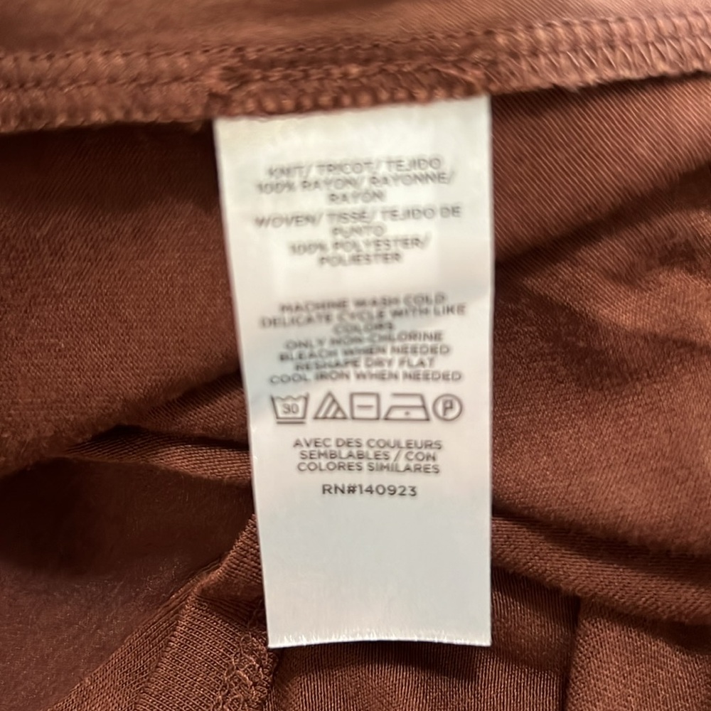 LOFT Rust Blouse - Picture 5 of 5